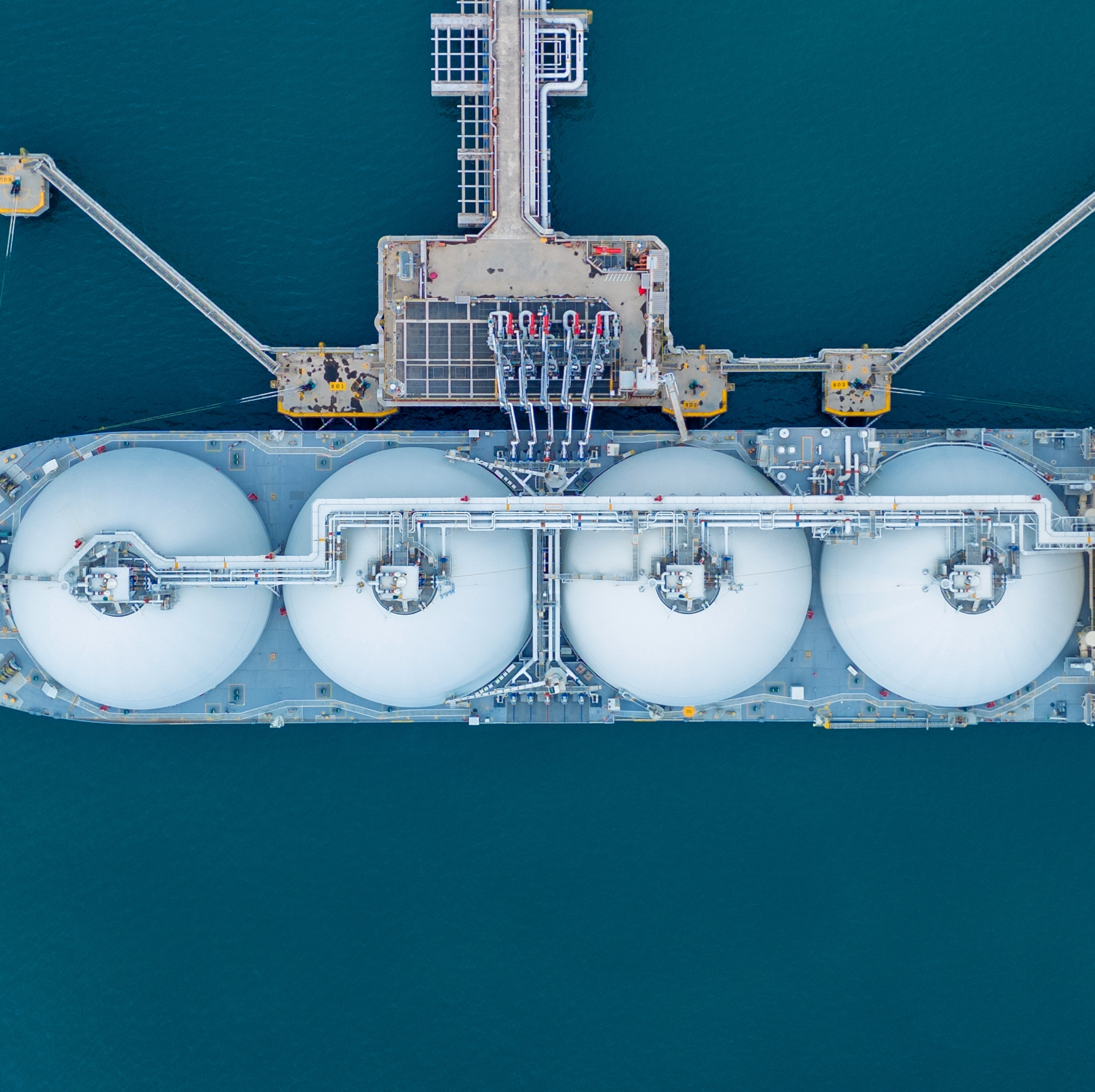 Drohnenabwehr schutz LNG Terminal